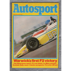 Autosport - Vol.79 No.11 - June 12th 1980 - `Track Test: Porche 924 Carrera GT` - A Haymarket Publication