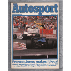 Autosport - Vol.80 No.1 - July 3rd 1980 - `French Grand Prix` - A Haymarket Publication