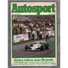 Autosport - Vol.80 No.3 - July 17th 1980 - `British Grand Prix` - A Haymarket Publication