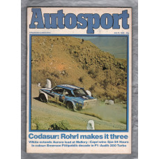 Autosport - Vol.80 No.5 - July 31st 1980 - `Capri Wins Spa 24 Hours` - A Haymarket Publication