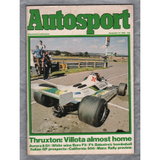 Autosport - Vol.80 No.11 - September 11th 1980 - `GP Preview` - A Haymarket Publication