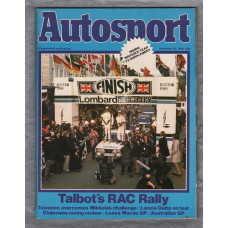 Autosport - Vol.81 No.9 - November 27th 1980 - `RAC Rally` - A Haymarket Publication