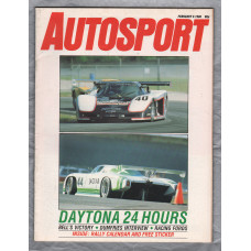 Autosport - Vol.102 No.6 - February 6th 1986 - `Daytona 24 Hours` - A Haymarket Publication