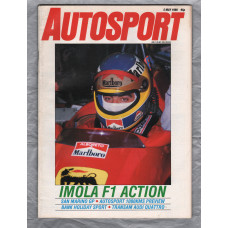Autosport - Vol.111 No.5 - May 5th 1988 - `Imola F1 Action` - A Haymarket Publication