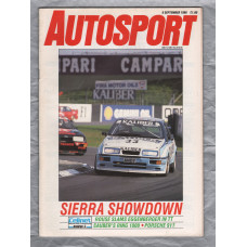 Autosport - Vol.112 No.10 - September 8th 1988 - `Sierra Showdown` - A Haymarket Publication