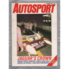 Autosport - Vol.114 No.4 - January 26th 1989 - `Jaguar`s Crown` - A Haymarket Publication