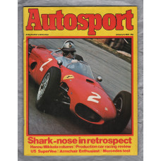 Autosport - Vol.82 No.2 - January 8th 1981 - `Shark Nose In Restrospect` - A Haymarket Publication