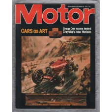 Motor Magazine - Vol.152 No.3921 - December 10th 1977 - `Road Tests: Suburu GFT and TVR Taimar` - Published by IPC