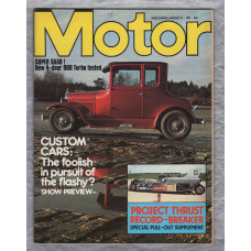 Motor Magazine - Vol.160 No.4082 - January 31st 1981 - `Road Test: Saab 900 Turbo` - Published by IPC