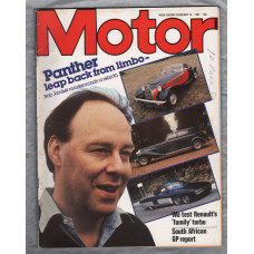 Motor Magazine - Vol.160 No.4084 - February 14th 1981 - `Road Test: Renault 18 Turbo` - Published by IPC