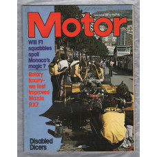 Motor Magazine - Vol.160 No.4100 - June 6th 1981 - `Road Test: Mazda RX7` - Published by IPC