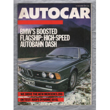 Autocar Magazine - Vol.162 No.10 (4588) - December 12th 1984 - `Autocar Test: Audi 80GL` - Published by Haymarket