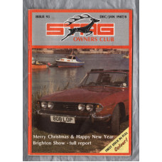 Stag Owners Club - Issue No.93 - Dec/Jan 1987/8 - `Brighton Show - Full Report` - Published by The Stag Owners Club