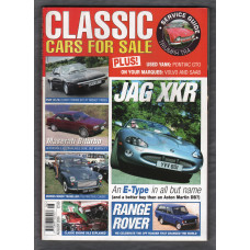 Classic Cars For Sale Magazine - August 2005 - `Jag XKR` - Published by MS Publications