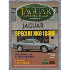 Jaguar Enthusiast Magazine - February 2006 - Vol.22 No.2 - `Special XK8 Issue` - Published by Jaguar Enthusiast Club
