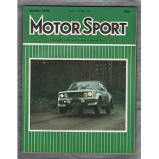 MotorSport - Vol.LlV No.10 - October 1978 - `The Second Cyclecar Rally` - Published by Motor Sport Magazines Ltd