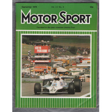 MotorSport - Vol.LV No.9 - September 1979 - `Formula One Trend of Design: Rear Brakes` - Published by Motor Sport Magazines Ltd