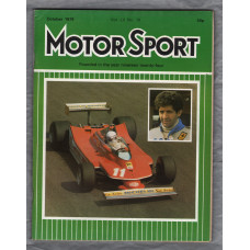 MotorSport - Vol.LV No.10 - October 1979 - `Formula One Trend of Design: Front Brakes` - Published by Motor Sport Magazines Ltd