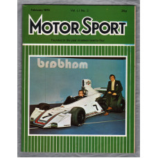 MotorSport - Vol.L1 No.2 - February 1975 - `The Formula One Situation` - Published by Motor Sport Magazines Ltd