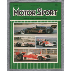 MotorSport - Vol.L111 No.2 - February 1977 - `The Porche Turbo` - Published by Motor Sport Magazines Ltd