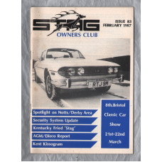Stag Owners Club - Issue No.83 - February 1987 - `Technical Tips` - Published by The Stag Owners Club