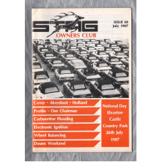 Stag Owners Club - Issue No.88 - July 1987 - `Technical Tips` - Published by The Stag Owners Club
