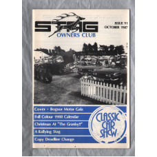 Stag Owners Club - Issue No.91 - October 1987 - `Technical Tips` - Published by The Stag Owners Club