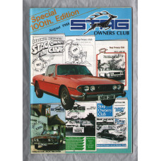 Stag Owners Club - Issue No.100 - August 1988 - `Stag Security` - Published by The Stag Owners Club