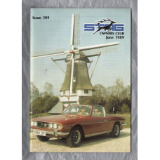 Stag Owners Club - Issue No.109 - June 1989 - `Technical Matters` - Published by The Stag Owners Club