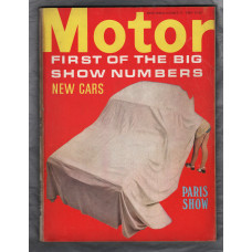 Motor Magazine - Issue No.3512 - October 11th 1969 - `First Of The Big Show Numbers` - Published by Temple Press Limited