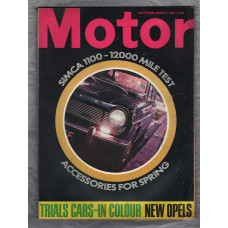 Motor Magazine - Issue No.3481 - March 8th 1969 - `Simca 1100 - 12000 Mile Test` - Published by Temple Press Limited