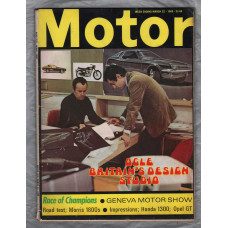 Motor Magazine - Issue No.3483 - March 22nd 1969 - `Road Test: Morris 1800s` - Published by Temple Press Limited