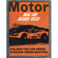 Motor Magazine - Issue No.3487 - April 19th 1969 - `Boac 500 Brands Hatch` - Published by Temple Press Limited