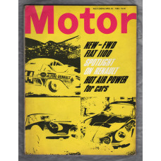 Motor Magazine - Issue No.3488 - April 26th 1969 - `New~Fwd Fiat 1100` - Published by Temple Press Limited