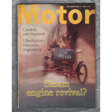Motor Magazine - Issue No.3504 - August 16th 1969 - `Uhlenhaut On Mercedes Engineering` - Published by Temple Press Limited