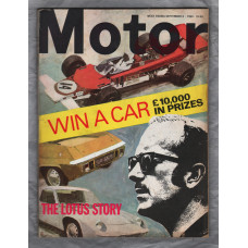 Motor Magazine - Issue No.3507 - September 6th 1969 - `The Lotus Story` - Published by Temple Press Limited