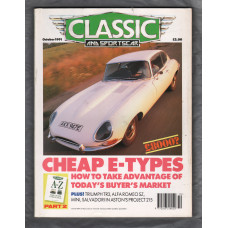 Classic And Sportscar Magazine - October 1991 - Vol.10 No.7 - `Aston Martin Project 215` - Published by Haymarket Magazines Ltd