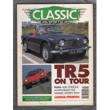 Classic And Sportscar Magazine - October 1993 - Vol.12 No.7 - `Lancia Stratos` - Published by Haymarket Magazines Ltd