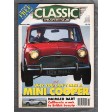 Classic And Sportscar Magazine - February 1996 - Vol.14 No.11 - `Jaguar SS100` - Published by Haymarket Magazines Ltd