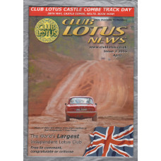 Club Lotus News - Issue No.2 - April 2016 - `Owning An Elise 135 Sport` - Published by Club Lotus