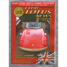 Club Lotus News - Issue No.2 - April 2014 - `Castle Combe Track Day` - Published by Club Lotus