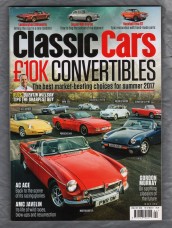 Classic Cars Magazine - April 2017 - Issue No.525 - `£10K CONVERTIBLES` - Published by Bauer Media