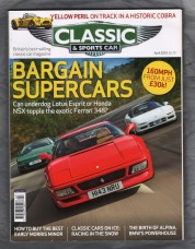 Classic And Sportscar Magazine - April 2019 - Vol.38 No.1 - `The Birth of Alpina` - Published by Haymarket Magazines Ltd