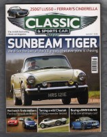 Classic And Sportscar Magazine - April 2017 - Vol.36 No.1 - `SUNBEAM TIGER` - Published by Haymarket Magazines Ltd