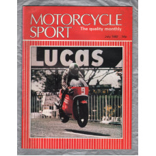 Motorcycle Sport Magazine - Vol.23 No.7 - July 1982 - `Jota 120-The Breganze Bullet` - Published by Ravenhill Publishing Co Ltd