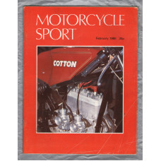 Motorcycle Sport Magazine - Vol.21 No.2 - February 1980 - `The 1980 Hondas` - Published by Ravenhill Publishing Co Ltd