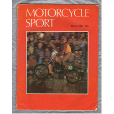 Motorcycle Sport Magazine - Vol.21 No.3 - March 1980 - `Honda 900` - Published by Ravenhill Publishing Co Ltd