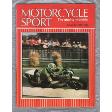 Motorcycle Sport Magazine - Vol.22 No.11 - November 1981 - `Triumph 750 Bonneville Imptessions` - Published by Ravenhill Publishing Co Ltd