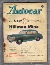 Autocar Magazine - Vol.98 No.2987 - February 27th 1953 - `The 2CV Citroen` - Published by Iliffe & Sons Ltd
