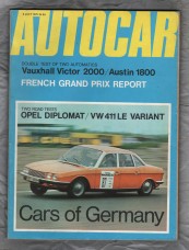 Autocar Magazine - Vol.133 No.3879 - July 9th 1970 - `Double Test: Vauxhall Victor 2000 and Austin 1800` - Published by Iliffe Transport Publications